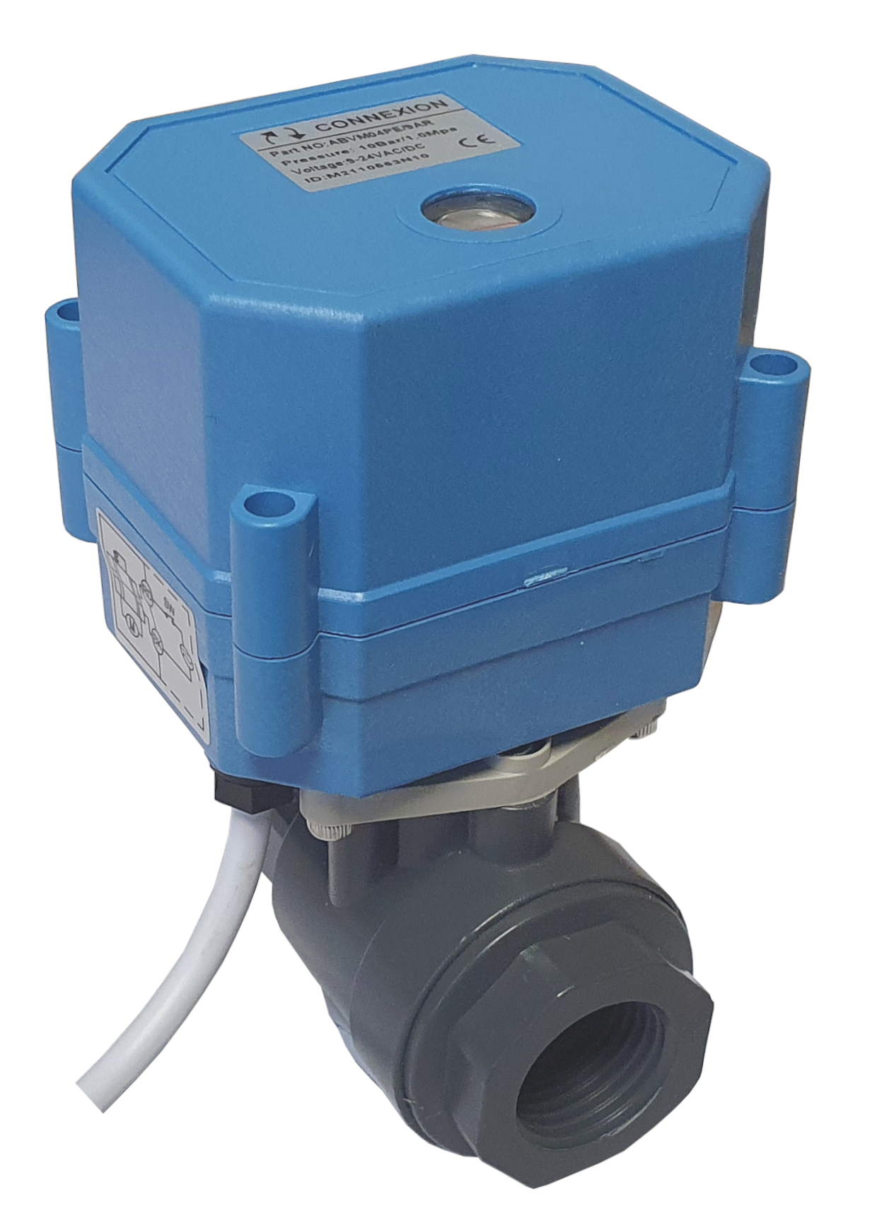 Pvc motorized ball best sale valve